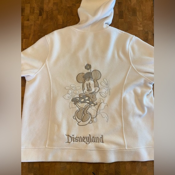 Disney Tops - DISNEYLAND Resort Minnie Mouse Fleece Hoodie